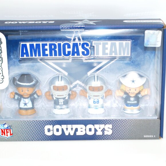 Fisher Price Dallas Cowboys Little People Collectors Set NIB - Picture 1 of 1